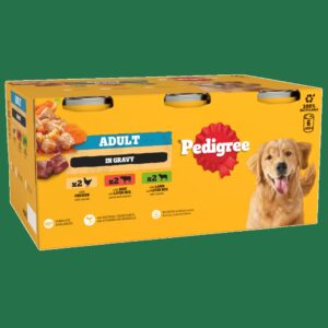 Pedigree Adult Wet Dog Food Cans (Mixed Selection in Gravy)